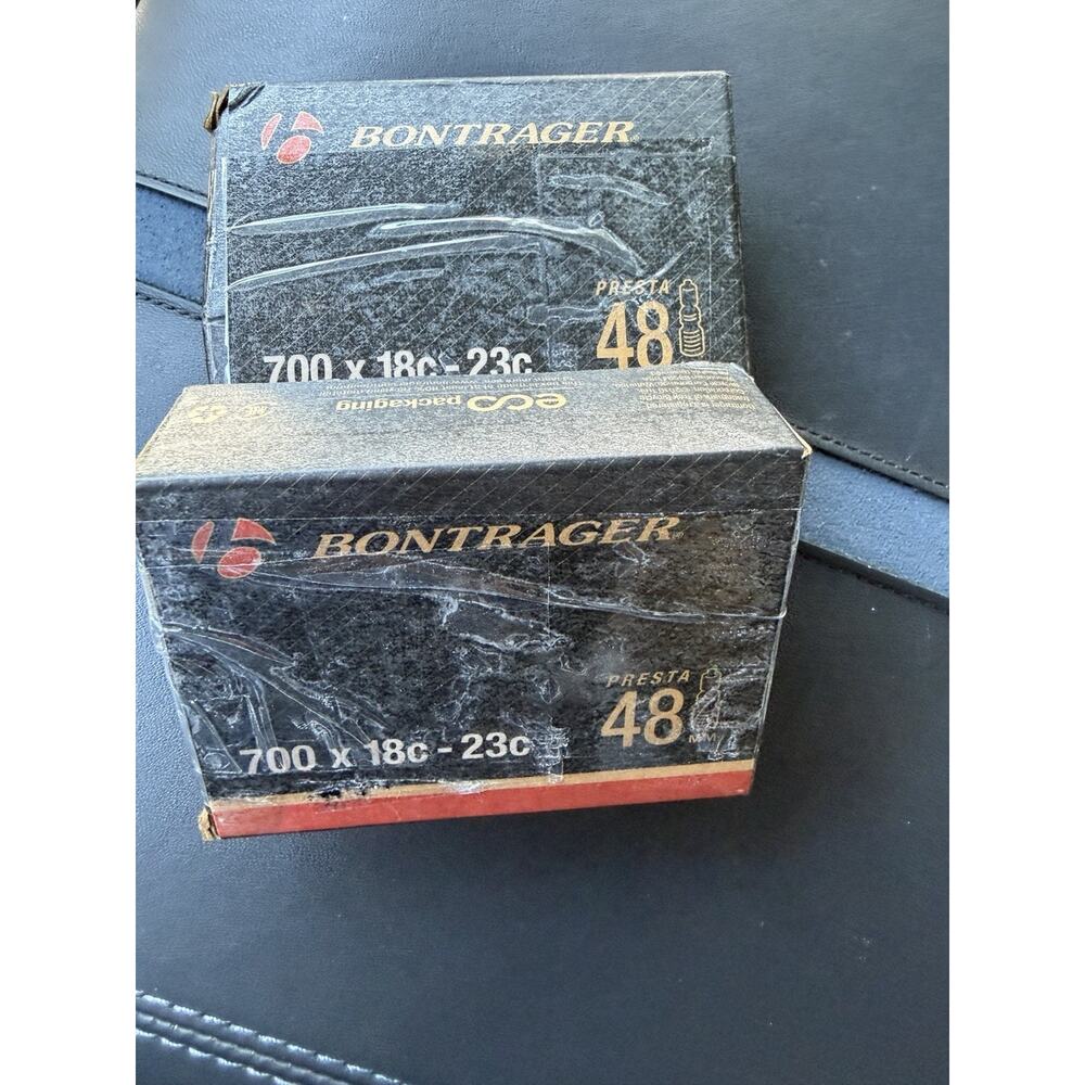 Bontrager Standard Presta Valve Bicycle Tube 700x 23C 48mm Lot Of 2